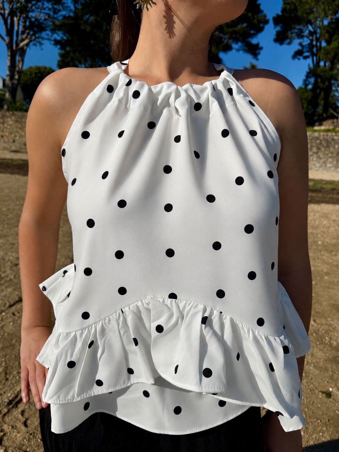 Top à pois ALICE